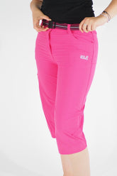 Womens Jack Wolfskin Pac 5008541 Pink Raspberry Warm Windproof Hiking Trousers